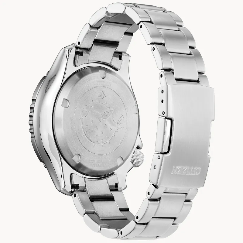 Promaster Dive Automatic White Dial Stainless Steel Bracelet NY0150 51A CITIZEN